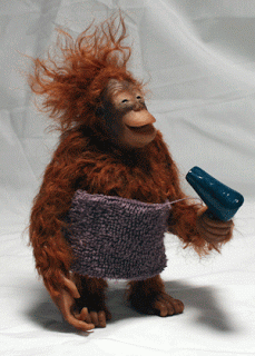 Dp bbm animasi orang utan gokil