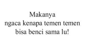 Dp bbm kata kata sindiran buat temen munafik