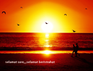 Dp bbm ucapan selamat sore romantis