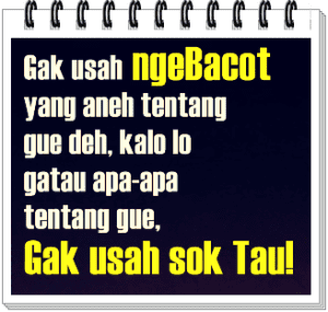 Gambar dp bbm kata sindiran buat orang kepo