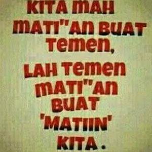Gambar dp bbm kata sindiran buat temen