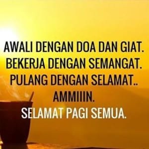 Gambar dp bbm motivasi pagi hari