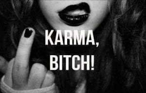 Gambar kata sindiran karma