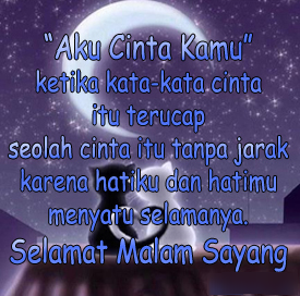 Gambar ucapan selamat malam untuk pacar
