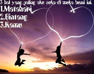Gambar ucapan selamat sore romantis