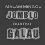 Gambar Galau Lucu di Malam Minggu Buat DP BBM Gratis