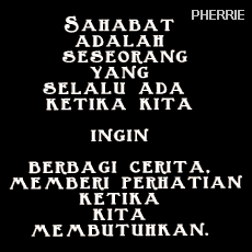 Animasi bergerak persahabatan