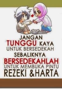 DP BBM Kata Kata Bijak Melakukan Sedekah