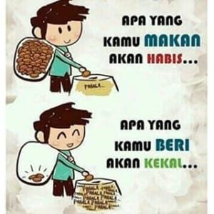 DP BBM Kata Kata Bijak Sedekah terbaru