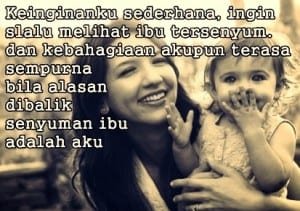 DP BBM Kata Kata Bijak kasih sayang ibu kepada anaknya