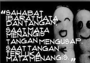 Dp bbm kata kata bijak persahabatan sejati