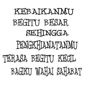Kata bijak buat sahabat sejati