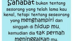 Kata mutiara buat sahabat