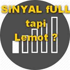 Meme kecewa karena sinyal