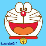 Animasi bergerak doraemon gokil
