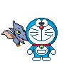 Animasi bergerak doraemon lucu abis