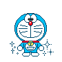 Animasi bergerak doraemon paling menggemaskan