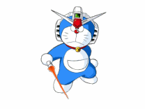 Animasi bergerak doraemon terbaru
