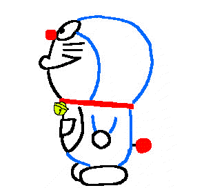 Animasi doraemon bergerak gokil