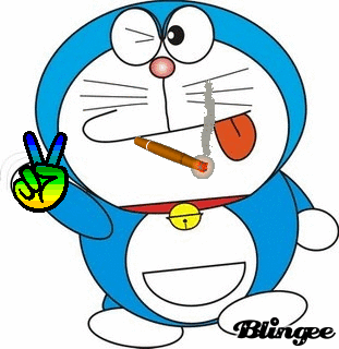 Animasi doraemon bergerak