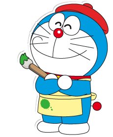 Dp bbm bergerak doraemon menggemaskan