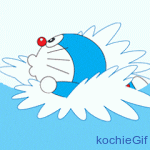Gambar doraemon bergerak kocak