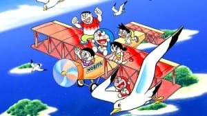 Meme bergerak doraemon