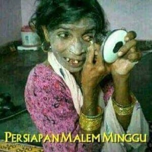 Dp bbm wanita jadi jadian lucu
