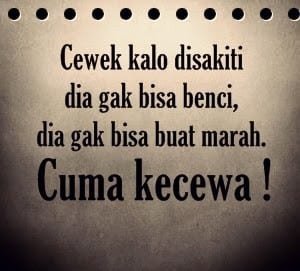 Gambar kecewa sama pacar
