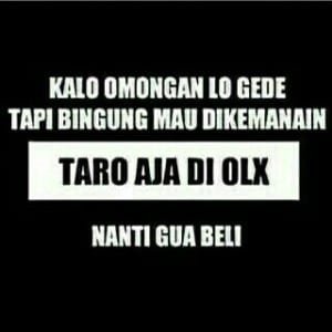 Kata sindiran buat orang sombong