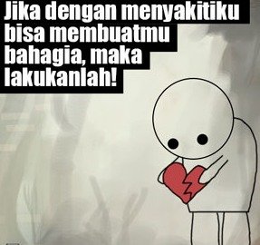 Kumpulan gambar kata kecewa sama pacar