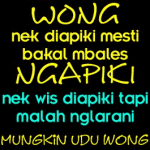 DP BBM Lucu Bahasa Jawa Ngapak Bikin Ngakak Terbaru
